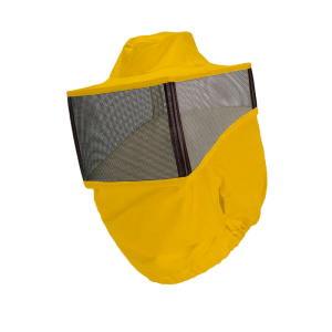 Art.145GL Maschera gialla quadrata a cappello in rete pieghevole
