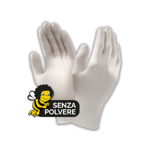 Art.A148 Guanti monouso in lattice senza polvere
