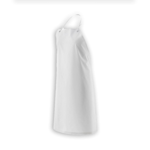 E481P Grembiule pvc bianco
